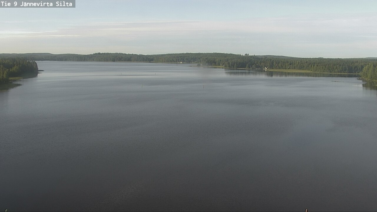 Weather Camera Image Road 9 Kuopio, Jännevirran silta, Kuopio, Pohjois-Savo