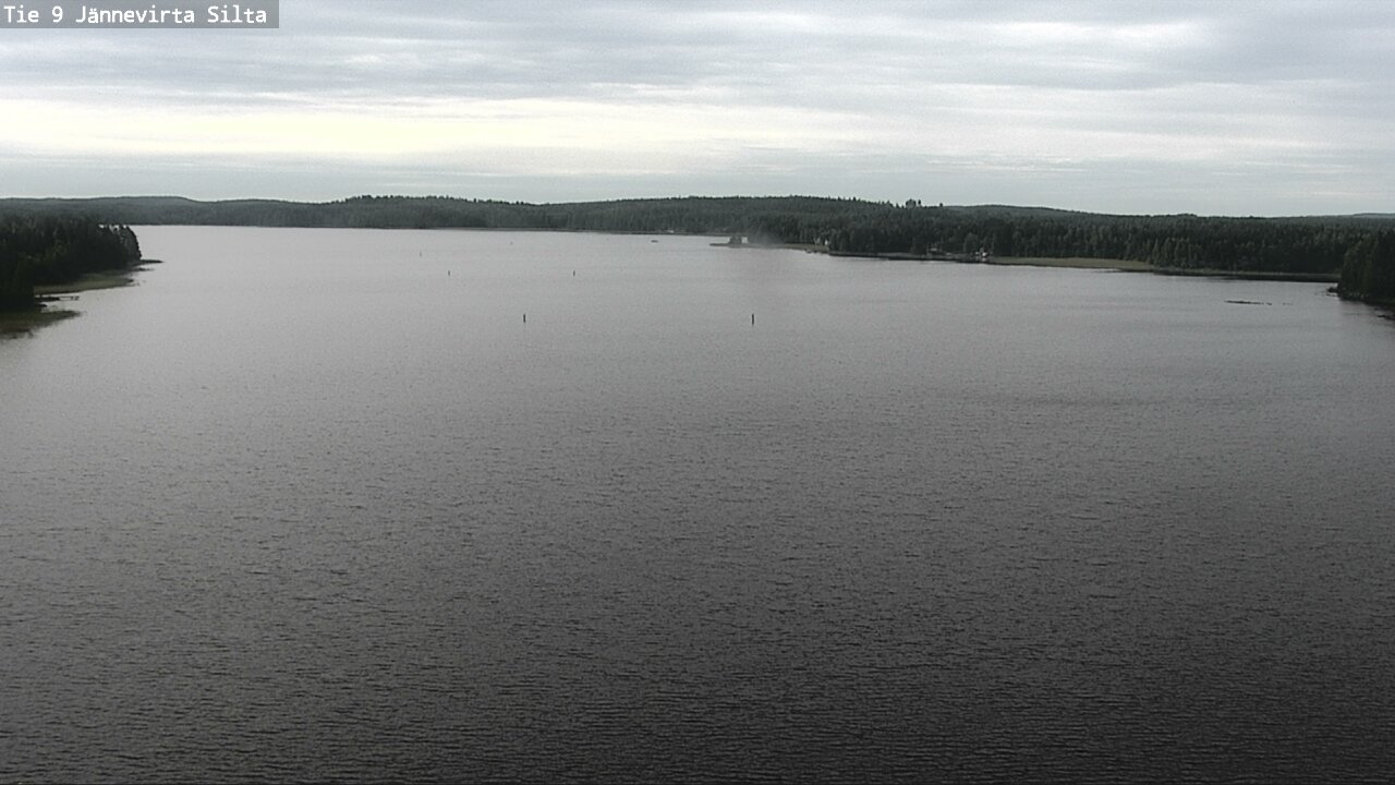 Weather Camera Image Väg 9 Kuopio, Jännevirran silta, Kuopio, Pohjois-Savo