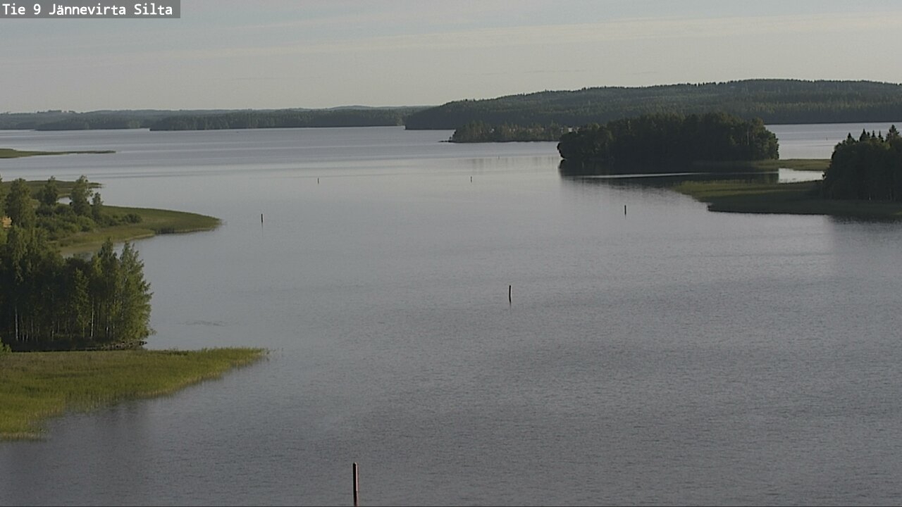 Weather Camera Image Road 9 Kuopio, Jännevirran silta, Kuopio, Pohjois-Savo