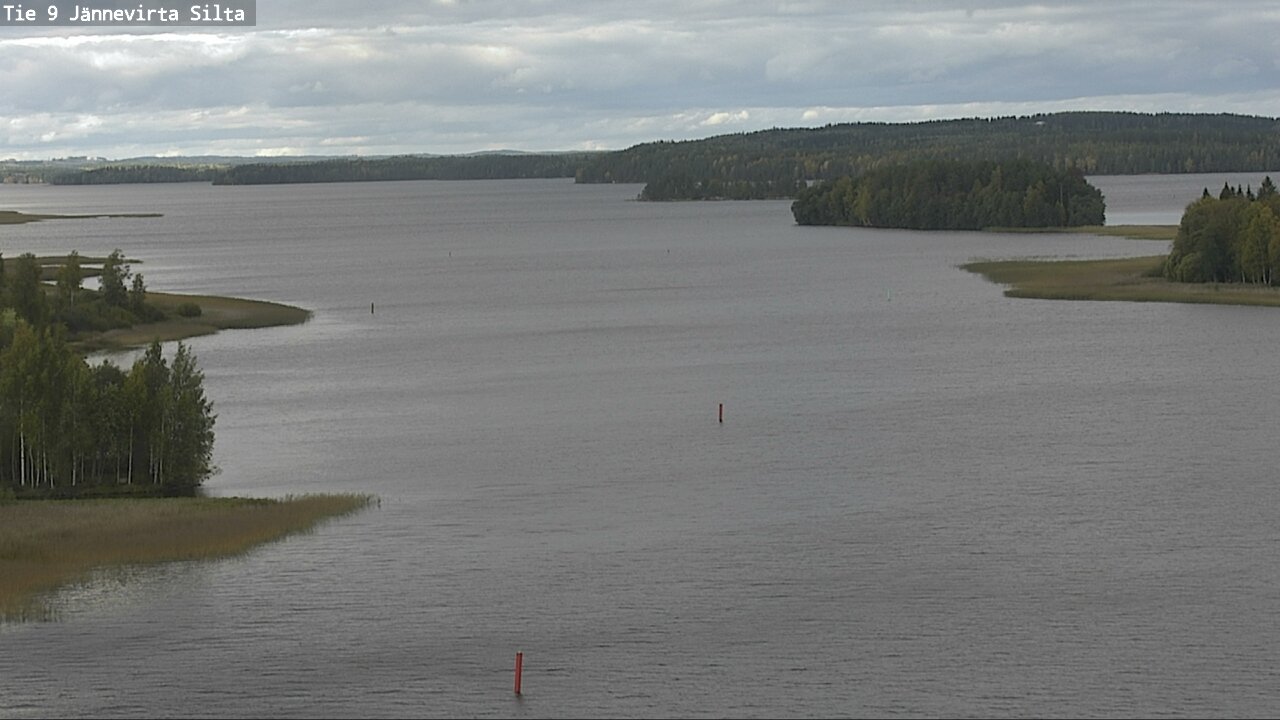 Weather Camera Image Road 9 Kuopio, Jännevirran silta, Kuopio, Pohjois-Savo