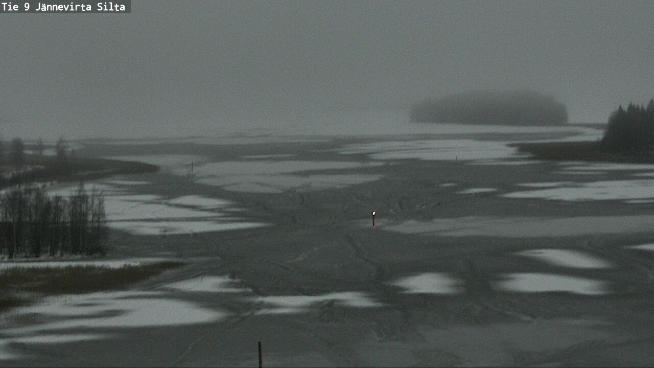 Weather Camera Image Road 9 Kuopio, Jännevirran silta, Kuopio, Pohjois-Savo