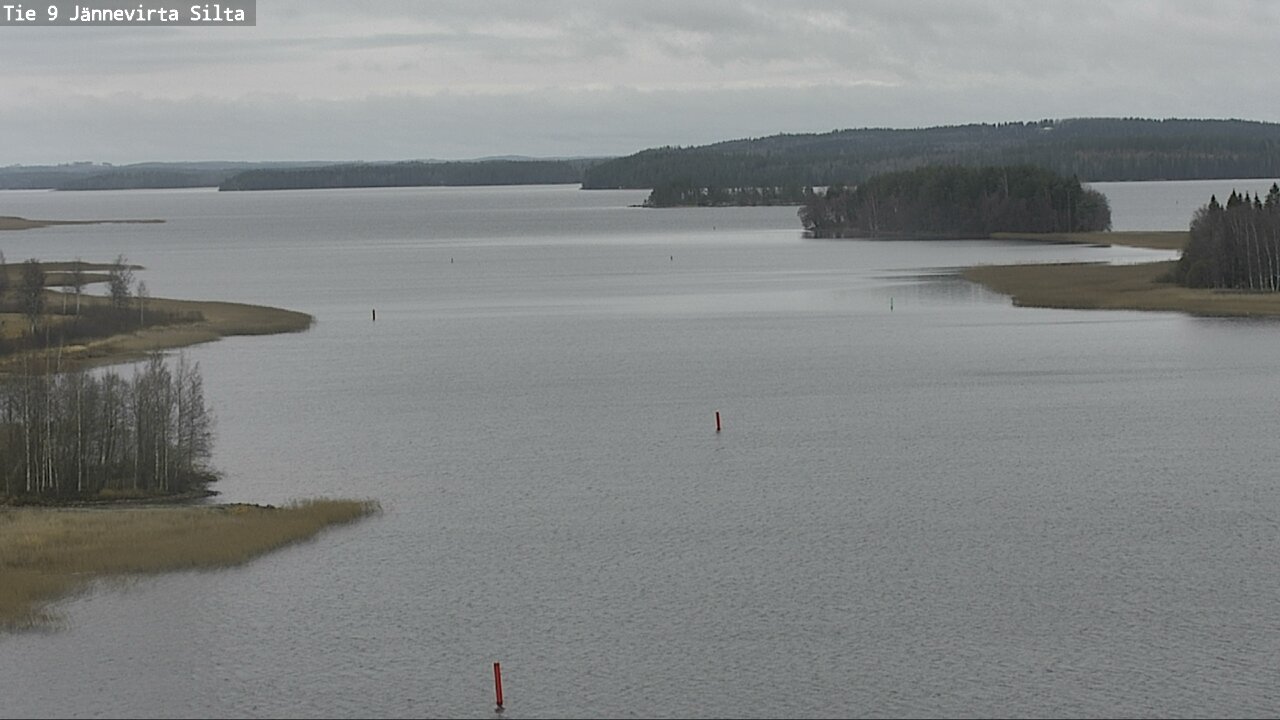 Weather Camera Image Väg 9 Kuopio, Jännevirran silta, Kuopio, Pohjois-Savo