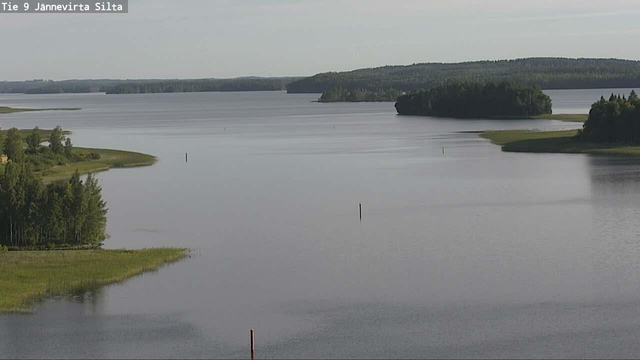Weather Camera Image Road 9 Kuopio, Jännevirran silta, Kuopio, Pohjois-Savo