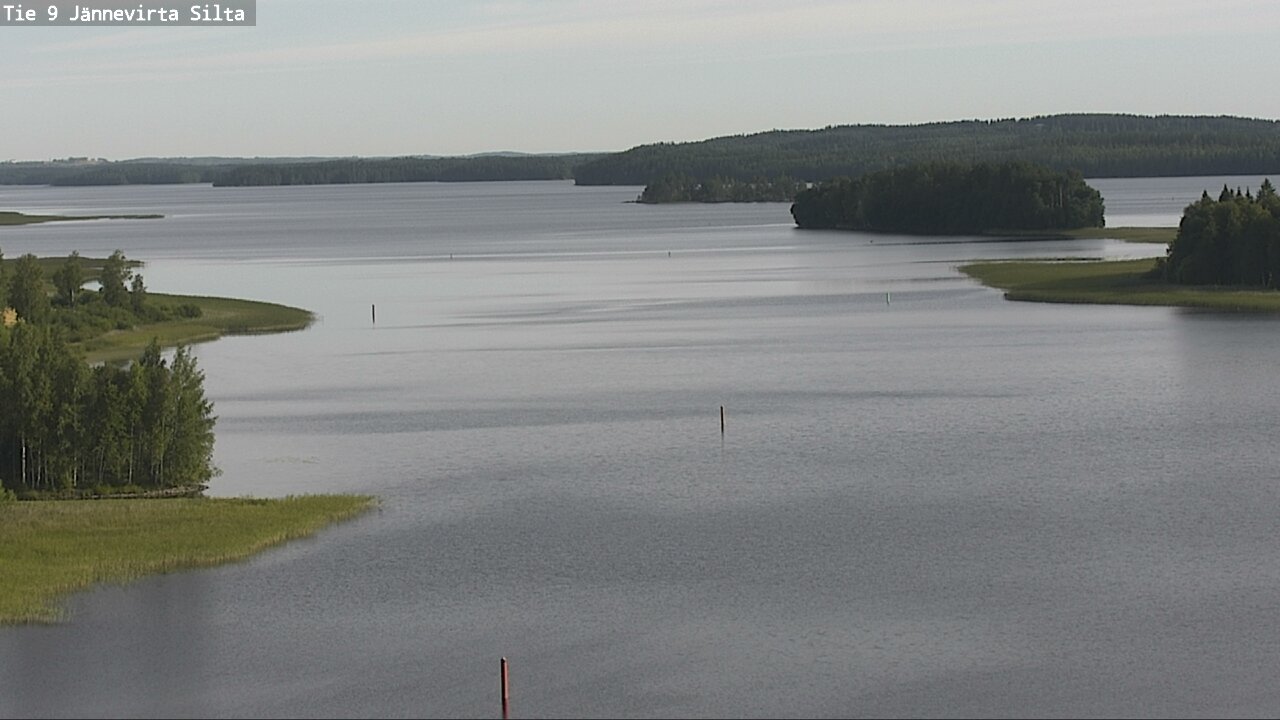 Weather Camera Image Road 9 Kuopio, Jännevirran silta, Kuopio, Pohjois-Savo