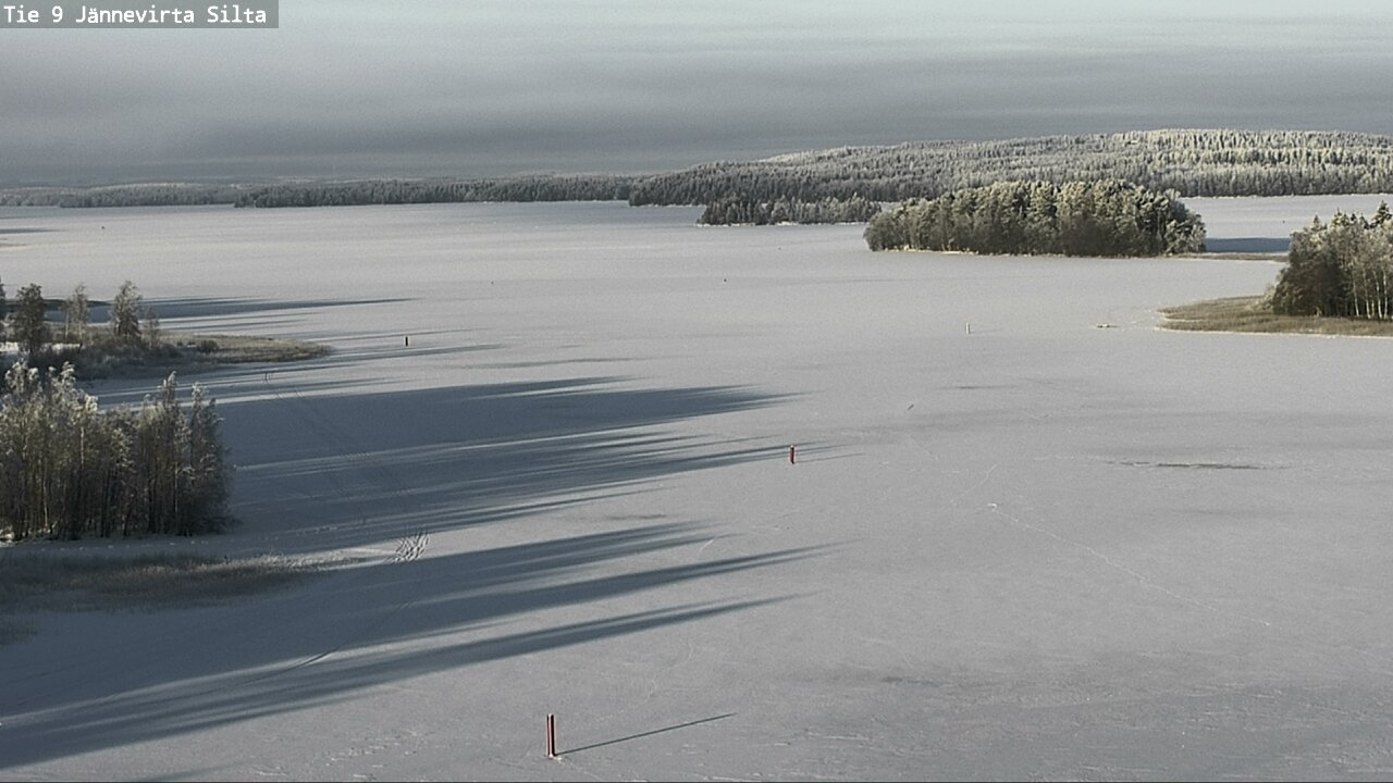 Weather Camera Image Väg 9 Kuopio, Jännevirran silta, Kuopio, Pohjois-Savo