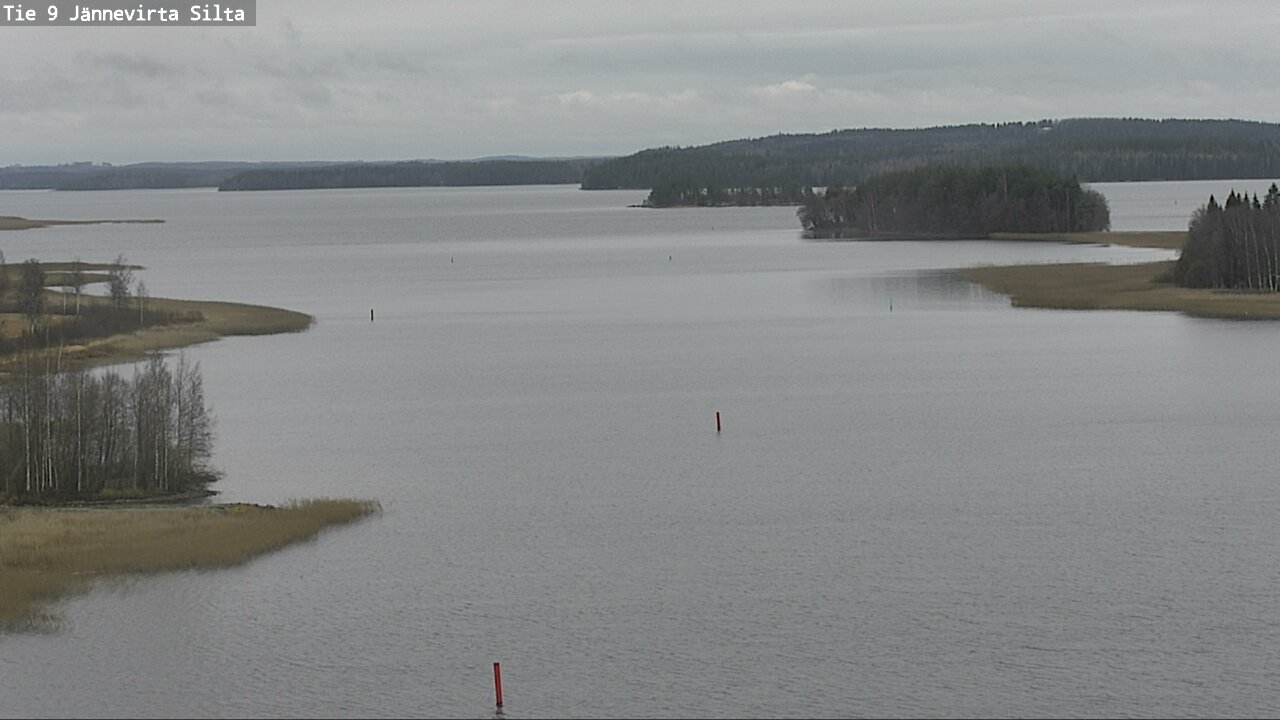 Weather Camera Image Väg 9 Kuopio, Jännevirran silta, Kuopio, Pohjois-Savo