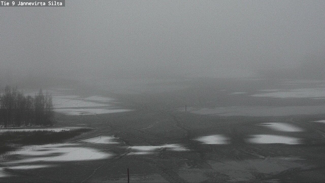 Weather Camera Image Road 9 Kuopio, Jännevirran silta, Kuopio, Pohjois-Savo