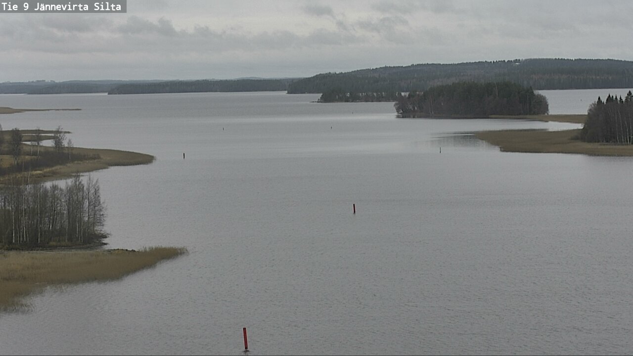 Weather Camera Image Väg 9 Kuopio, Jännevirran silta, Kuopio, Pohjois-Savo