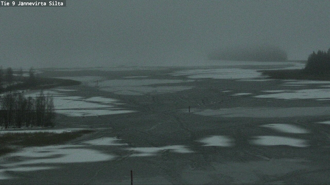 Weather Camera Image Road 9 Kuopio, Jännevirran silta, Kuopio, Pohjois-Savo