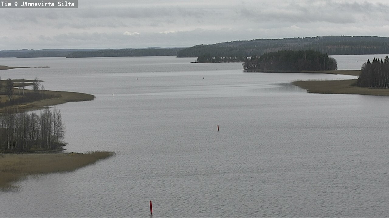 Weather Camera Image Väg 9 Kuopio, Jännevirran silta, Kuopio, Pohjois-Savo