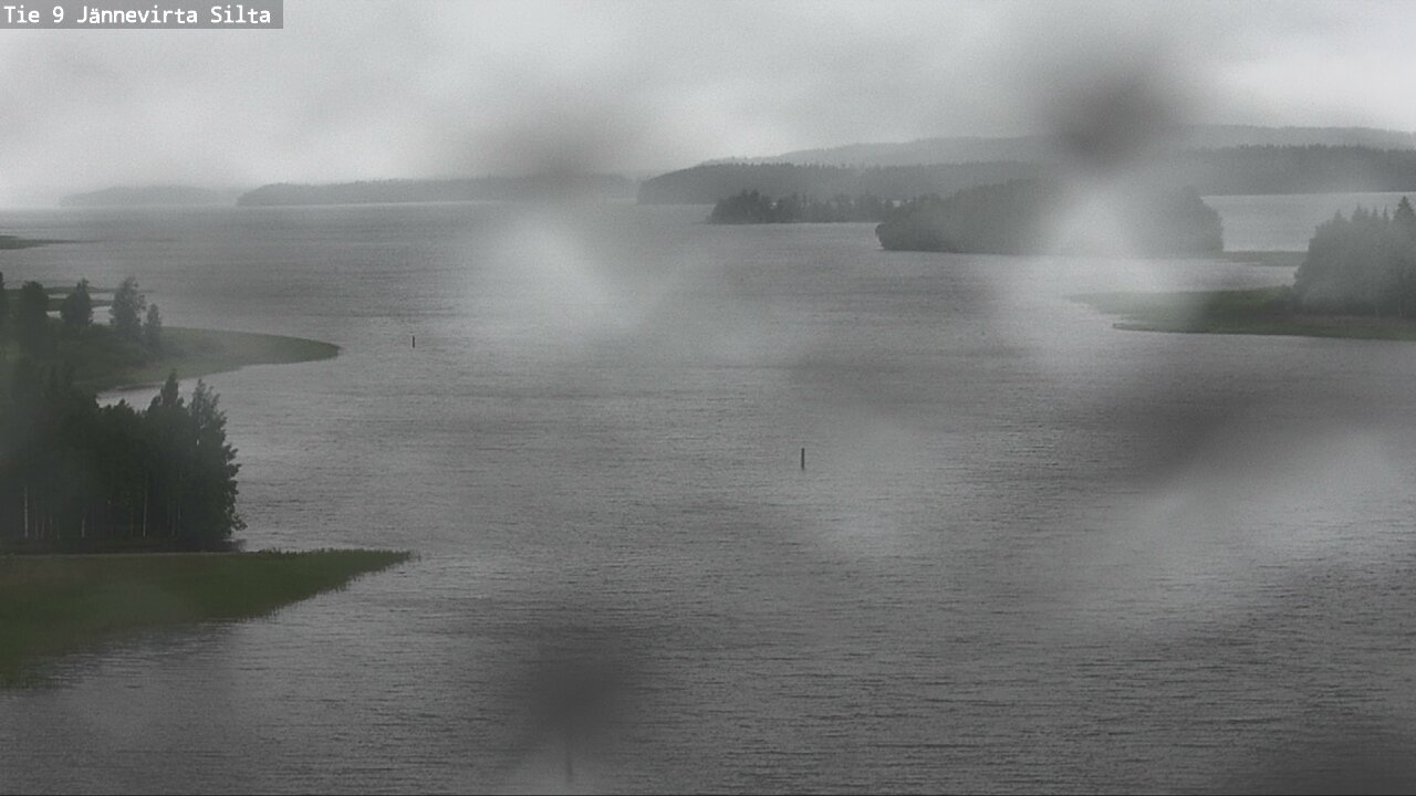 Weather Camera Image Road 9 Kuopio, Jännevirran silta, Kuopio, Pohjois-Savo