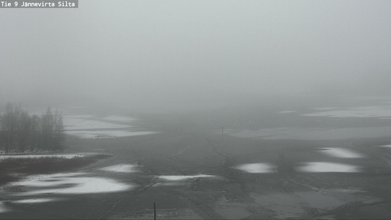 Weather Camera Image Road 9 Kuopio, Jännevirran silta, Kuopio, Pohjois-Savo