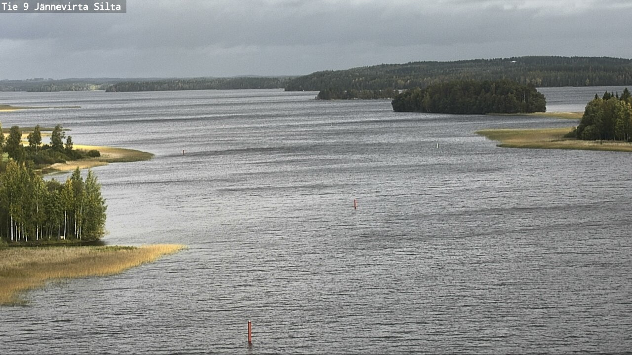 Weather Camera Image Väg 9 Kuopio, Jännevirran silta, Kuopio, Pohjois-Savo
