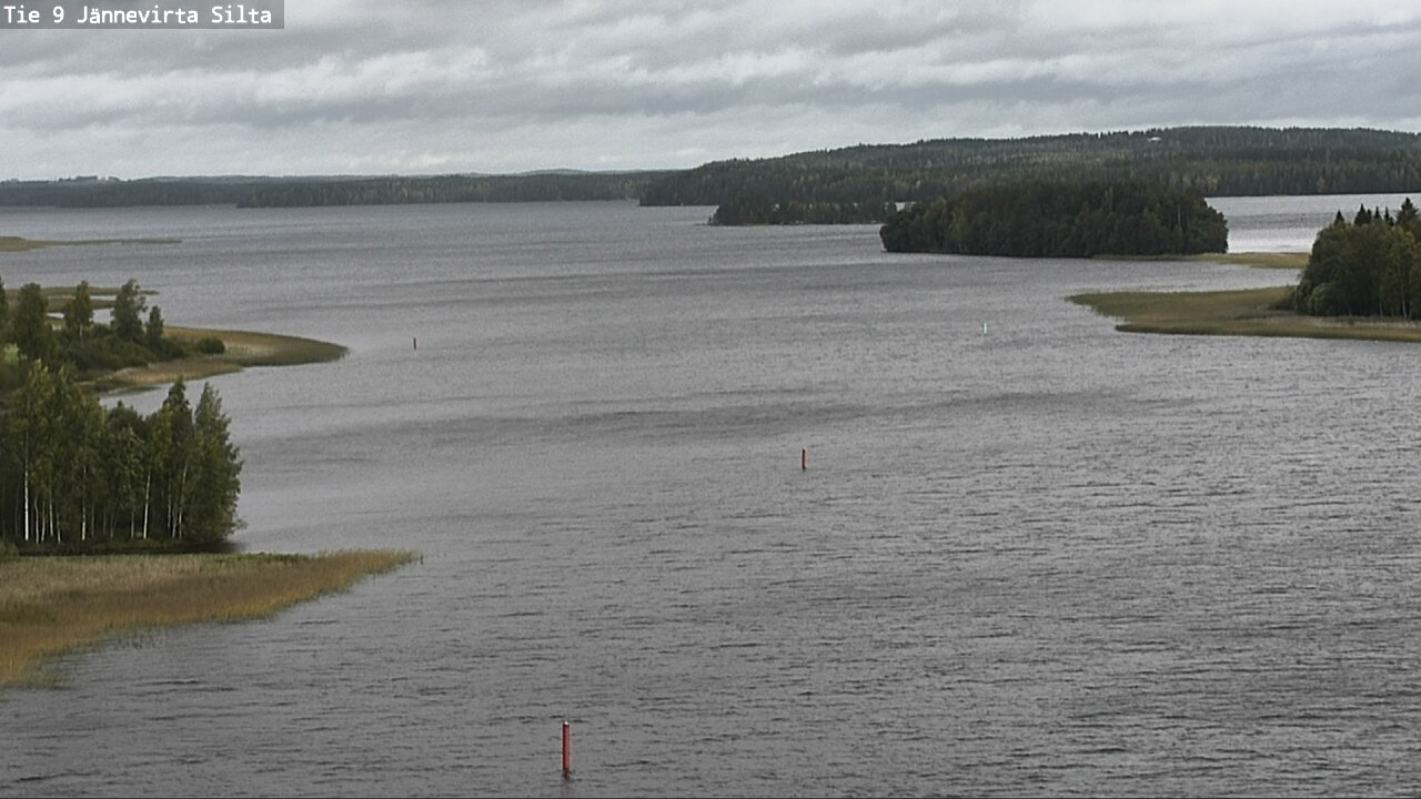 Weather Camera Image Väg 9 Kuopio, Jännevirran silta, Kuopio, Pohjois-Savo