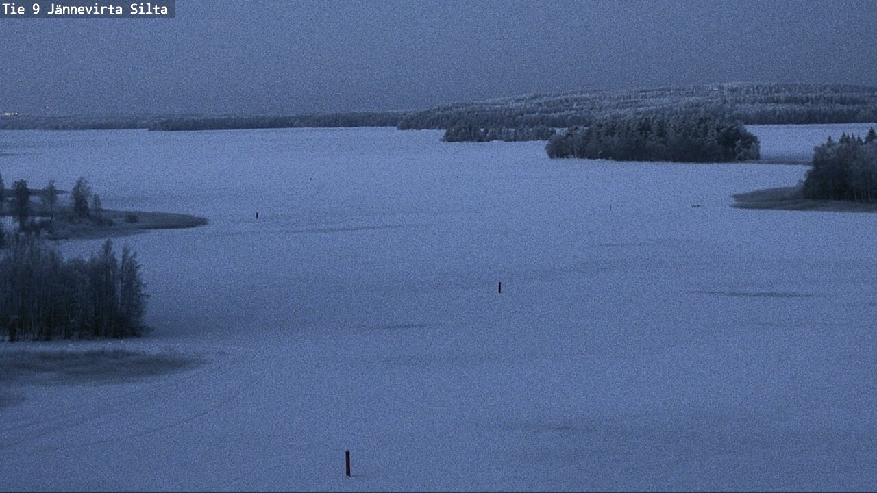 Weather Camera Image Väg 9 Kuopio, Jännevirran silta, Kuopio, Pohjois-Savo