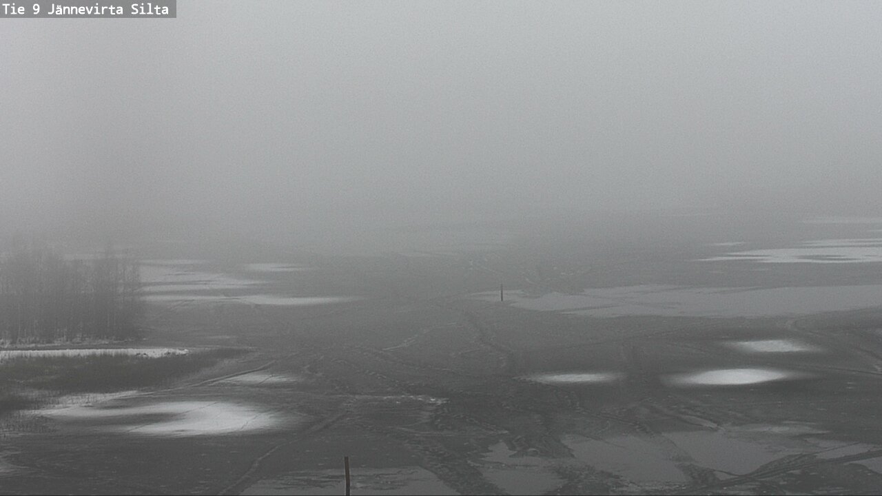 Weather Camera Image Road 9 Kuopio, Jännevirran silta, Kuopio, Pohjois-Savo