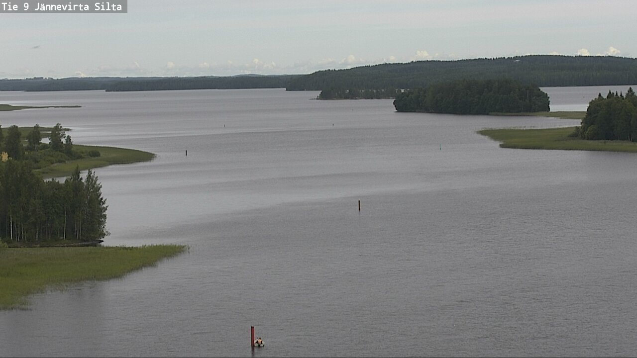 Weather Camera Image Väg 9 Kuopio, Jännevirran silta, Kuopio, Pohjois-Savo