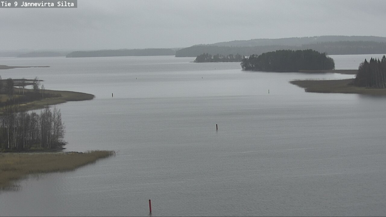 Weather Camera Image Väg 9 Kuopio, Jännevirran silta, Kuopio, Pohjois-Savo