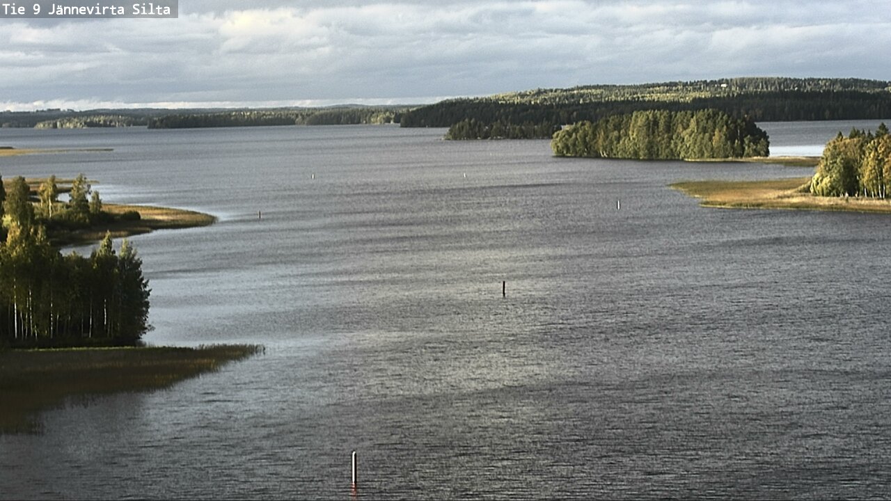 Weather Camera Image Road 9 Kuopio, Jännevirran silta, Kuopio, Pohjois-Savo