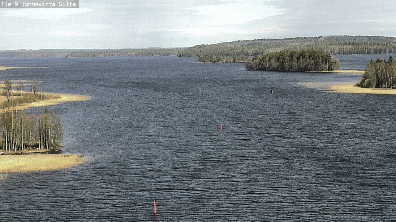 Weather Camera Image Road 9 Kuopio, Jännevirran silta, Kuopio, Pohjois-Savo