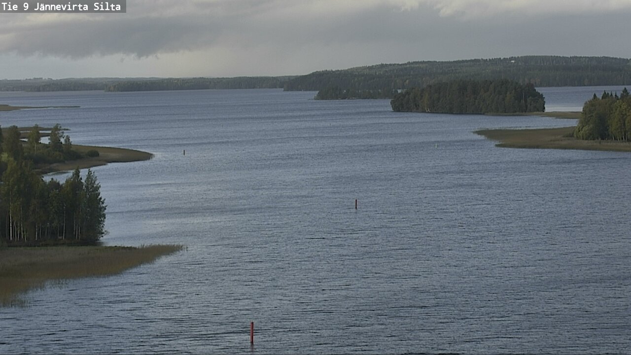 Weather Camera Image Väg 9 Kuopio, Jännevirran silta, Kuopio, Pohjois-Savo