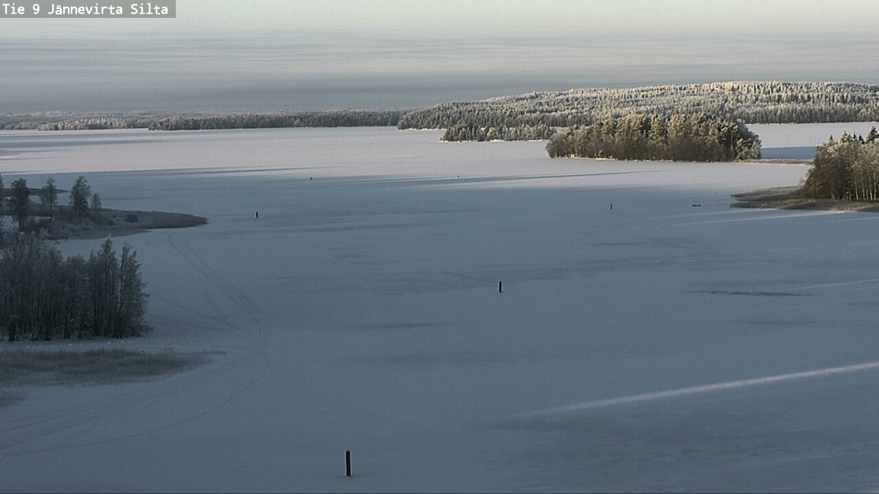 Weather Camera Image Väg 9 Kuopio, Jännevirran silta, Kuopio, Pohjois-Savo