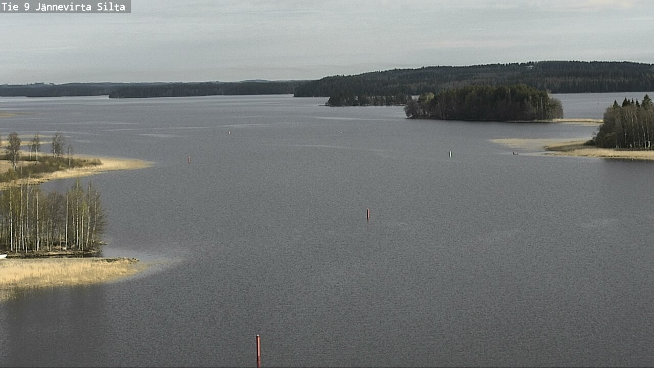 Weather Camera Image Road 9 Kuopio, Jännevirran silta, Kuopio, Pohjois-Savo