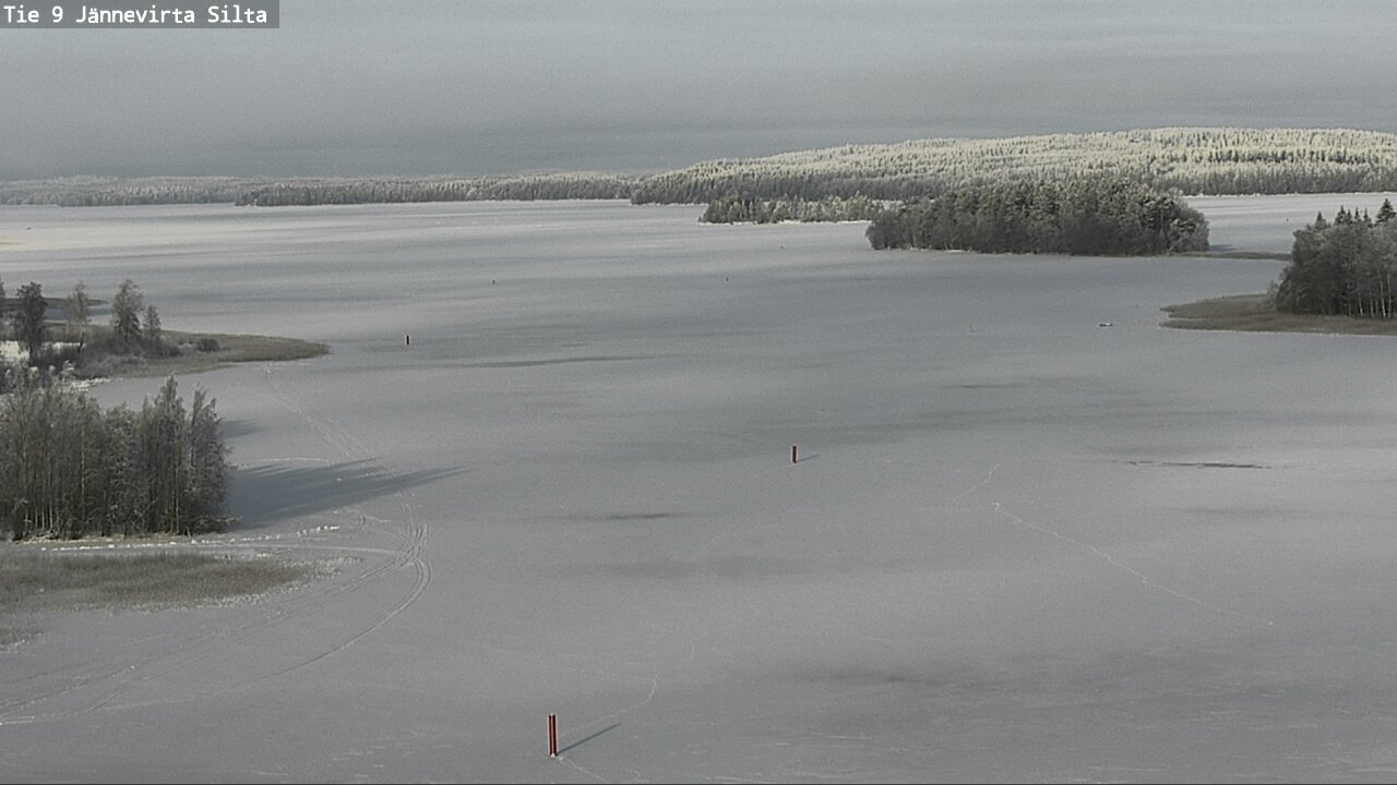 Weather Camera Image Väg 9 Kuopio, Jännevirran silta, Kuopio, Pohjois-Savo