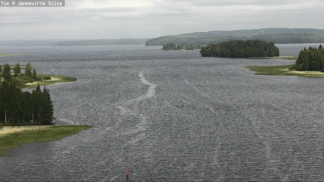 Kelikamerat Kuva Tie 9 Kuopio, Jännevirran silta, Kuopio, Pohjois-Savo