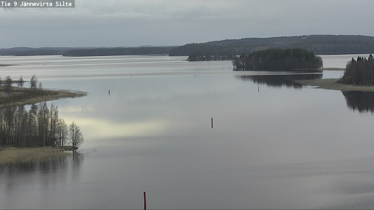 Weather Camera Image Väg 9 Kuopio, Jännevirran silta, Kuopio, Pohjois-Savo