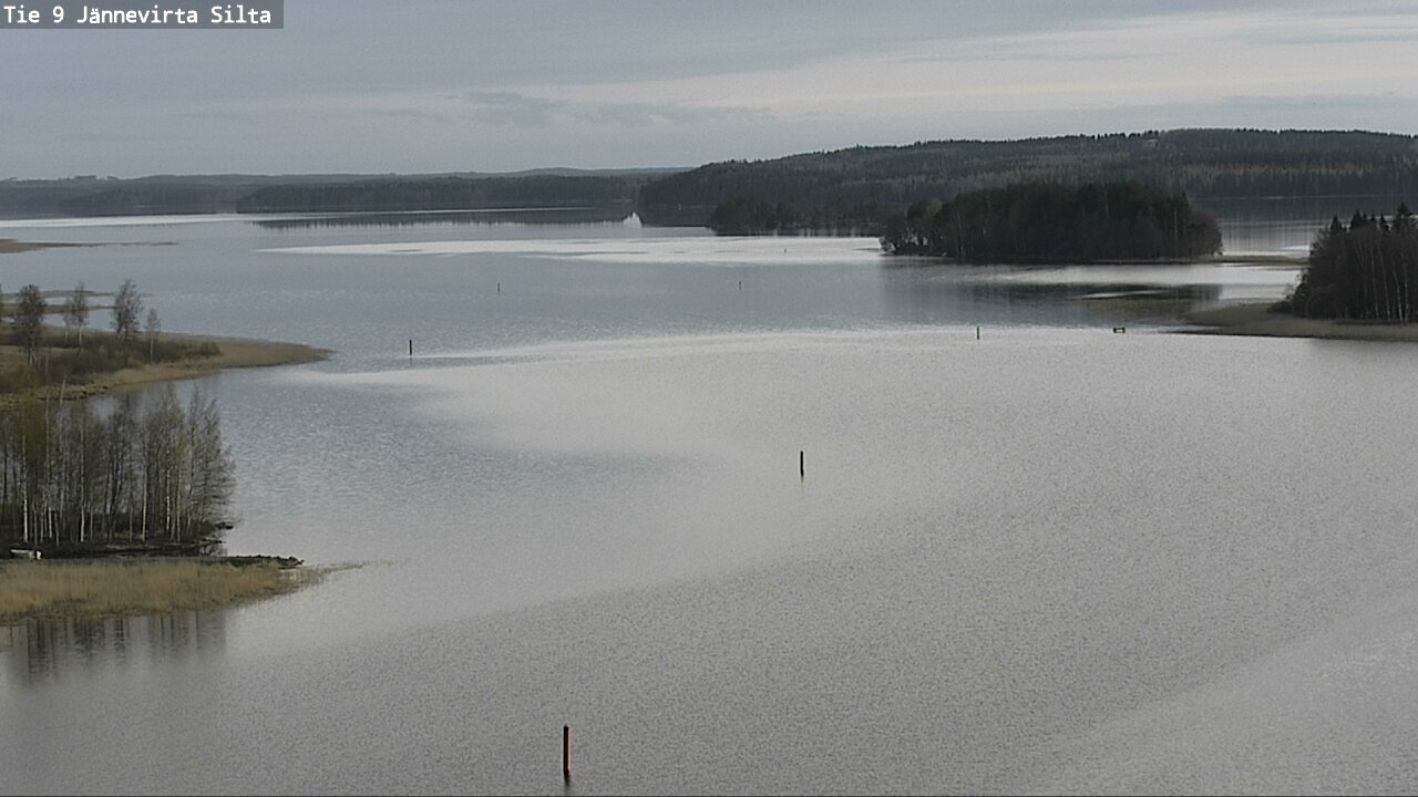 Weather Camera Image Väg 9 Kuopio, Jännevirran silta, Kuopio, Pohjois-Savo