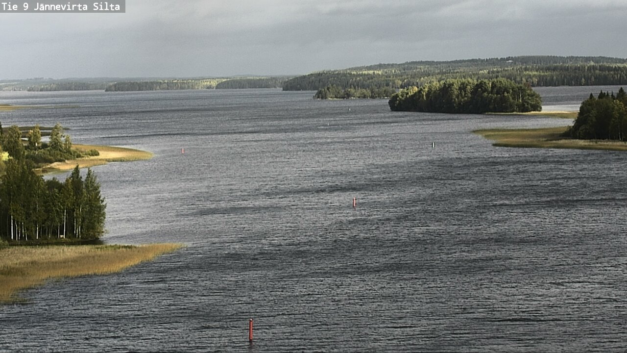 Weather Camera Image Väg 9 Kuopio, Jännevirran silta, Kuopio, Pohjois-Savo