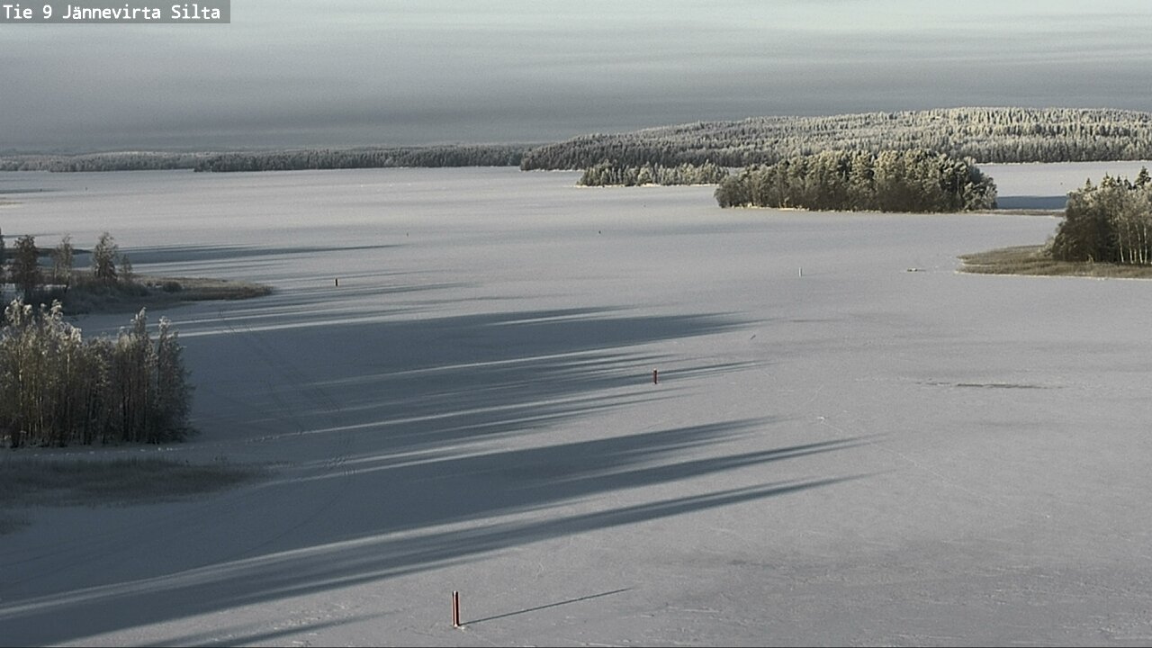 Weather Camera Image Väg 9 Kuopio, Jännevirran silta, Kuopio, Pohjois-Savo