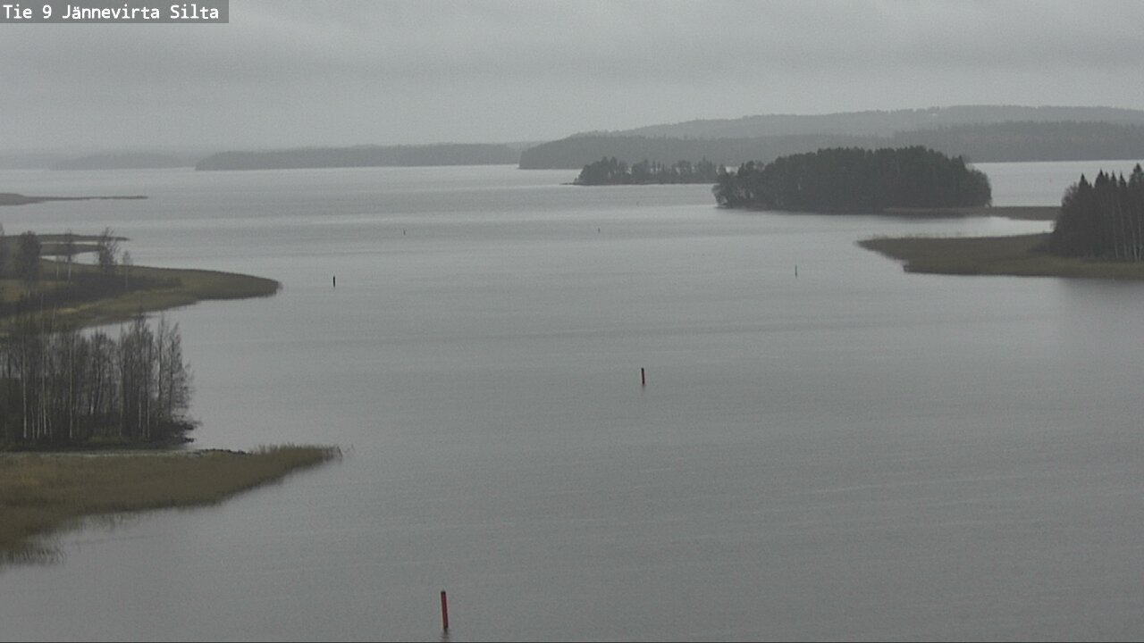 Weather Camera Image Väg 9 Kuopio, Jännevirran silta, Kuopio, Pohjois-Savo