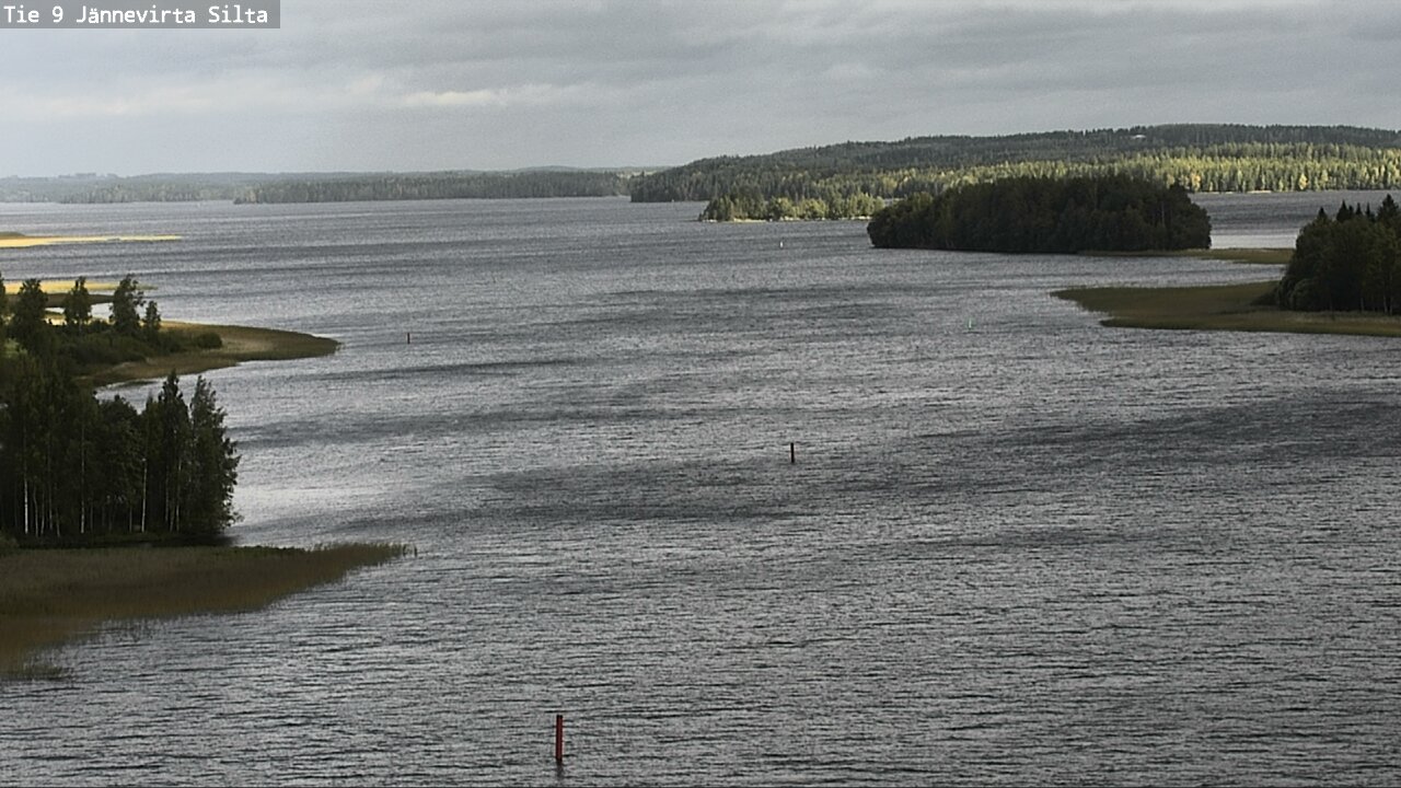 Weather Camera Image Väg 9 Kuopio, Jännevirran silta, Kuopio, Pohjois-Savo