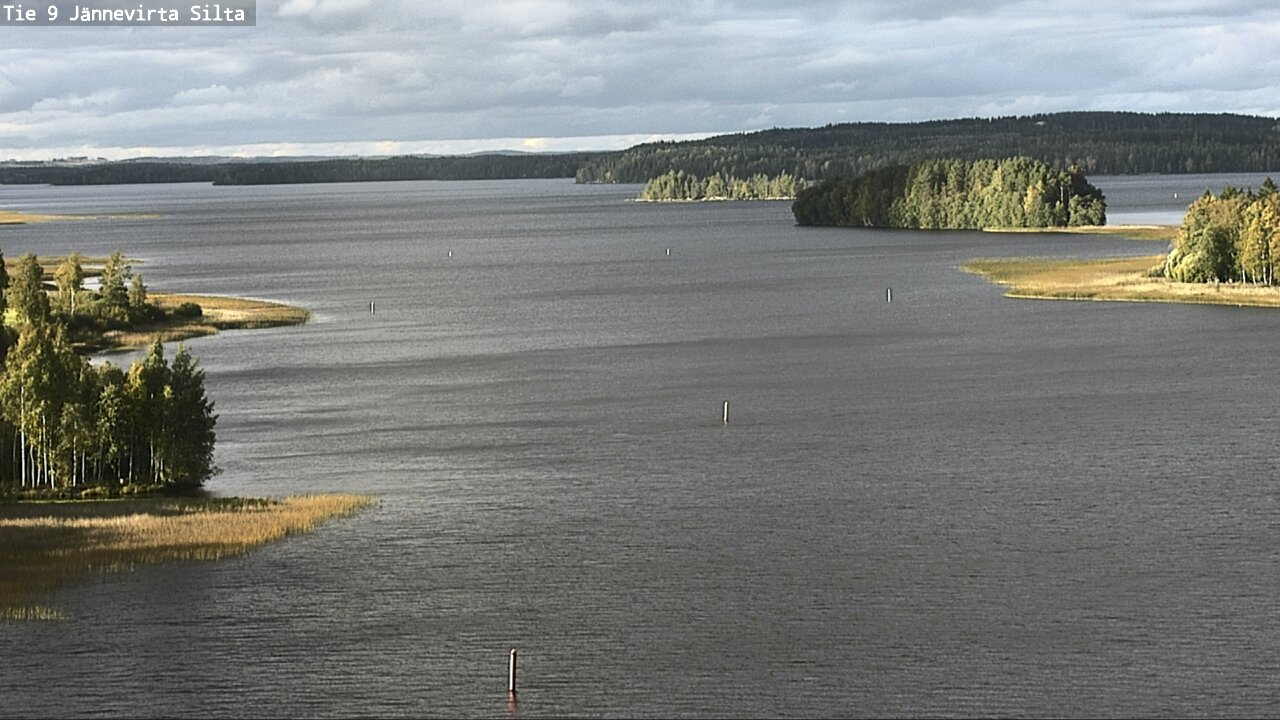Weather Camera Image Road 9 Kuopio, Jännevirran silta, Kuopio, Pohjois-Savo