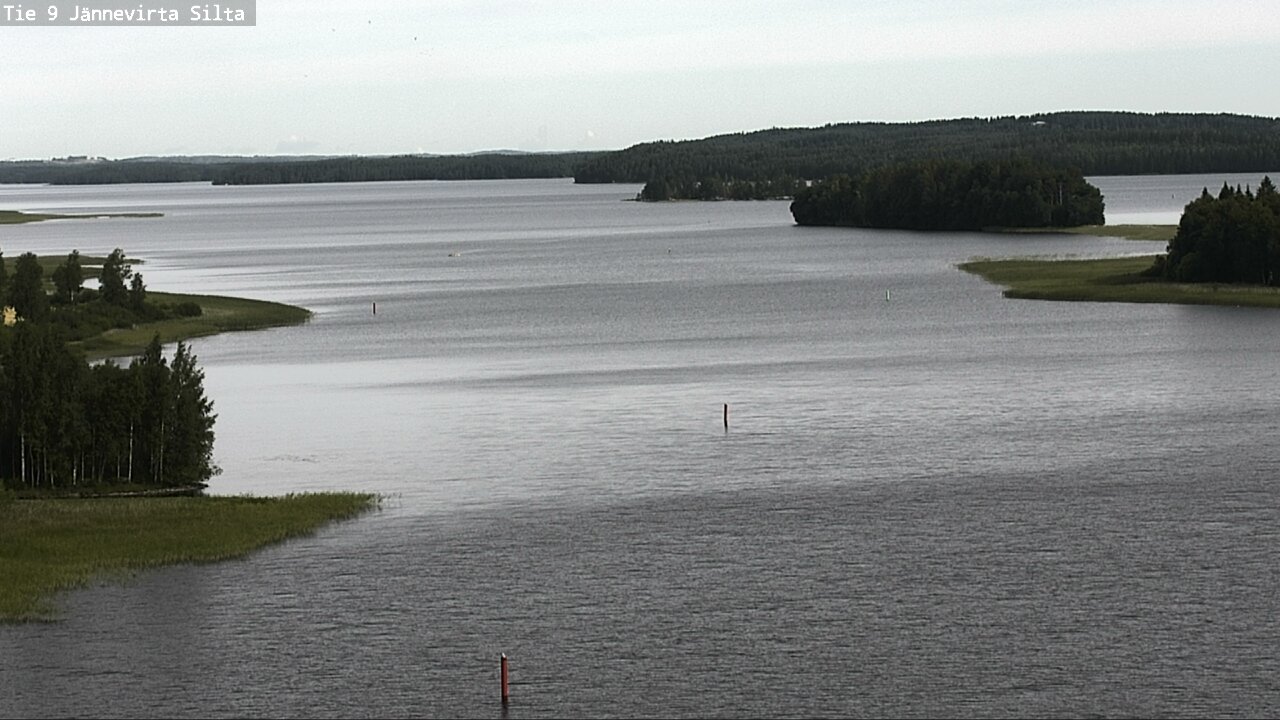 Weather Camera Image Väg 9 Kuopio, Jännevirran silta, Kuopio, Pohjois-Savo