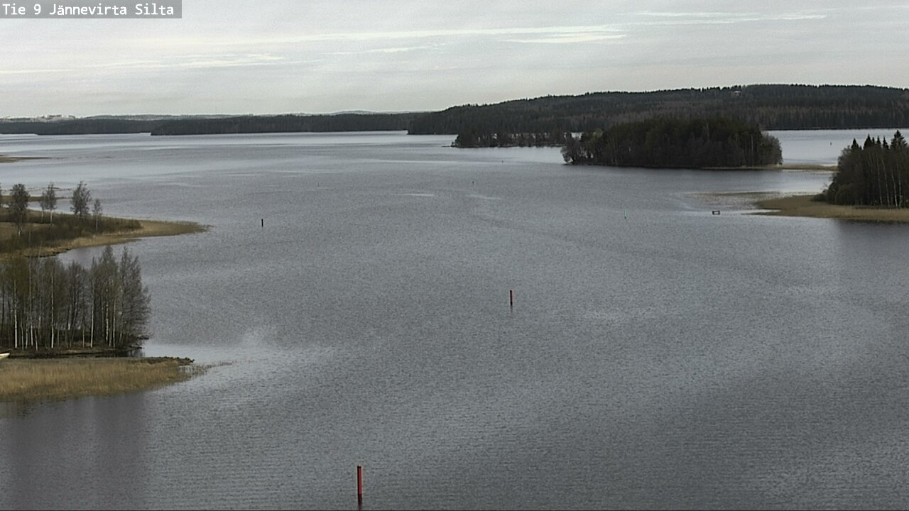 Weather Camera Image Road 9 Kuopio, Jännevirran silta, Kuopio, Pohjois-Savo