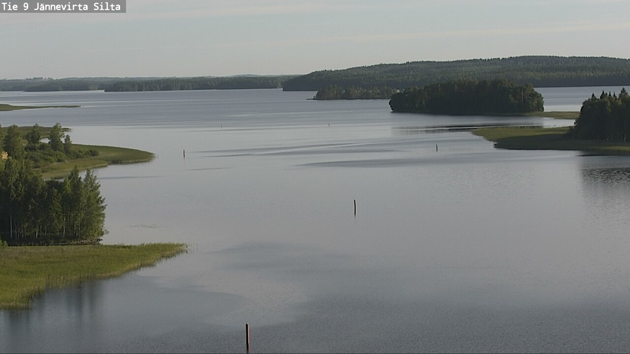 Weather Camera Image Road 9 Kuopio, Jännevirran silta, Kuopio, Pohjois-Savo