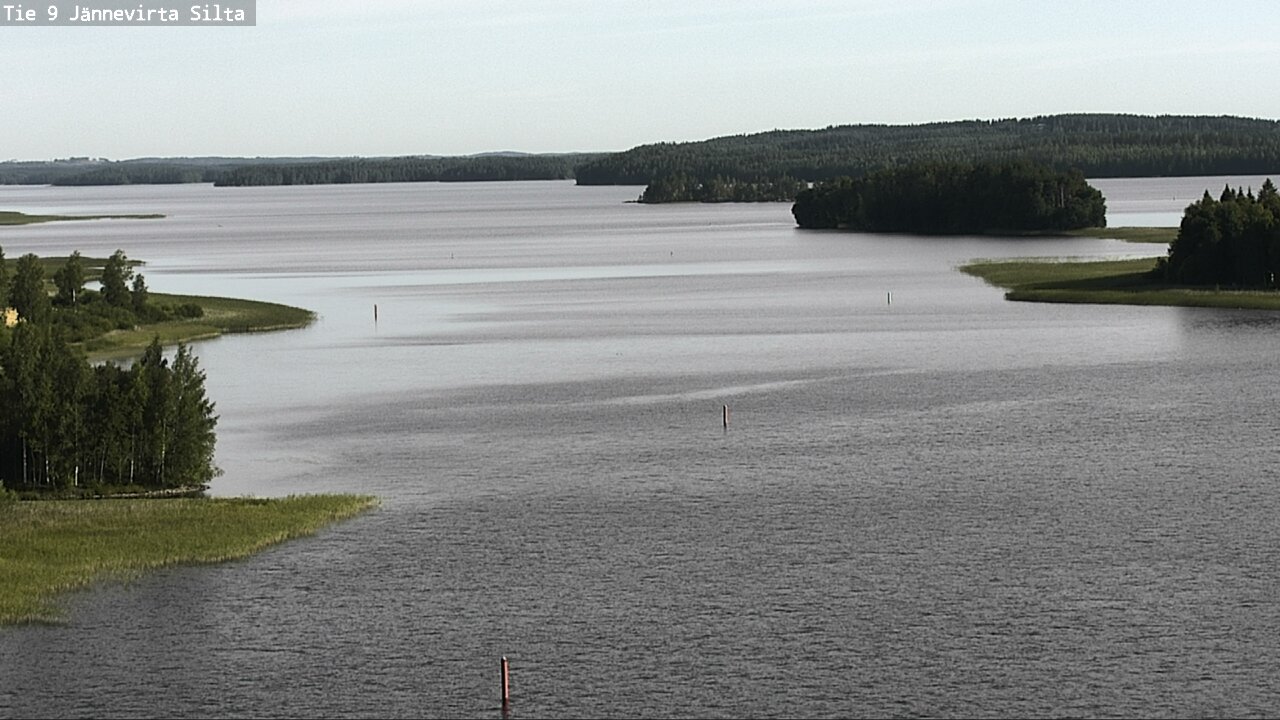 Weather Camera Image Väg 9 Kuopio, Jännevirran silta, Kuopio, Pohjois-Savo