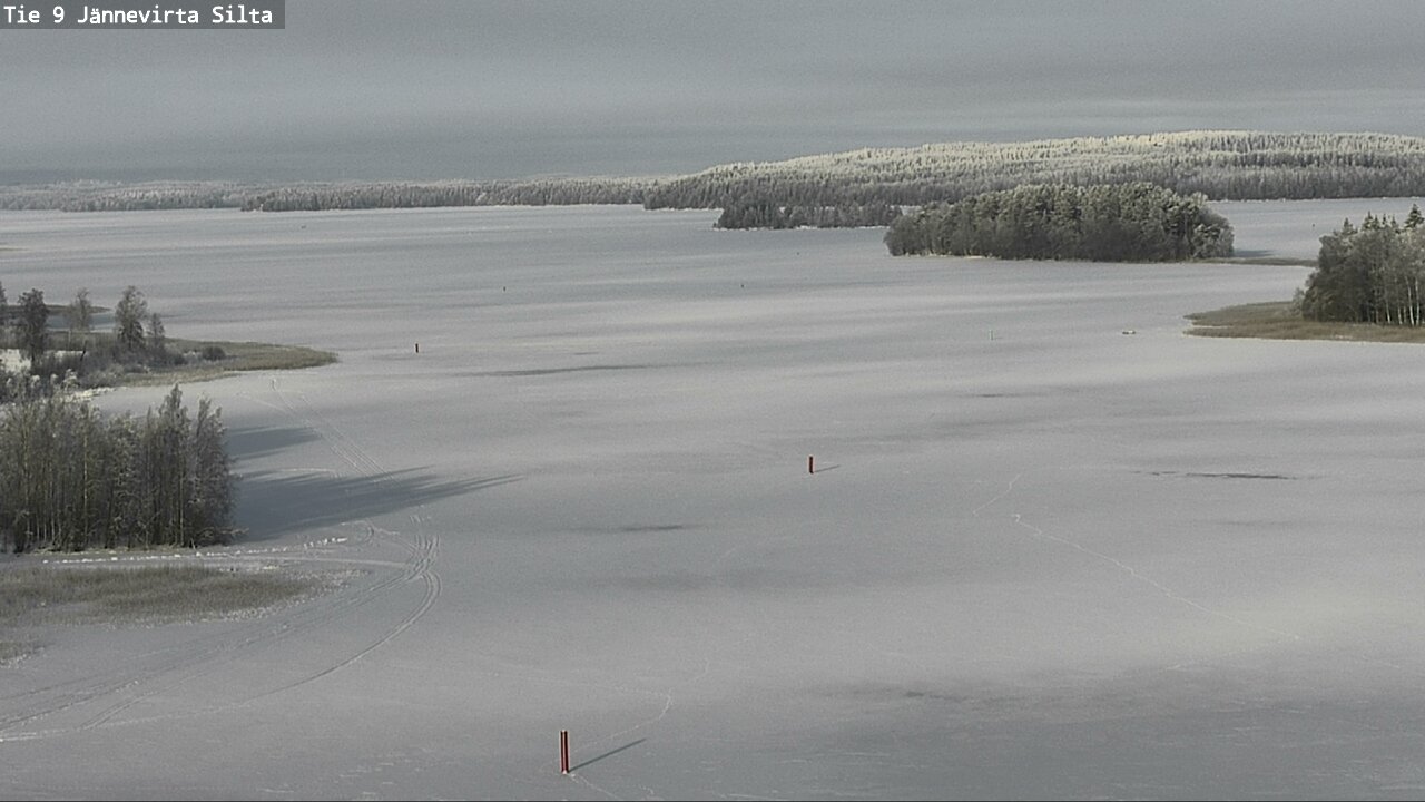 Weather Camera Image Väg 9 Kuopio, Jännevirran silta, Kuopio, Pohjois-Savo