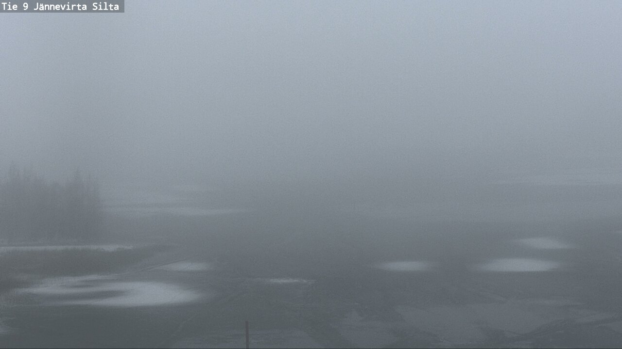 Weather Camera Image Road 9 Kuopio, Jännevirran silta, Kuopio, Pohjois-Savo