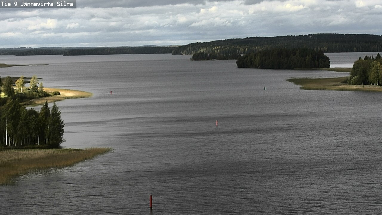 Weather Camera Image Road 9 Kuopio, Jännevirran silta, Kuopio, Pohjois-Savo