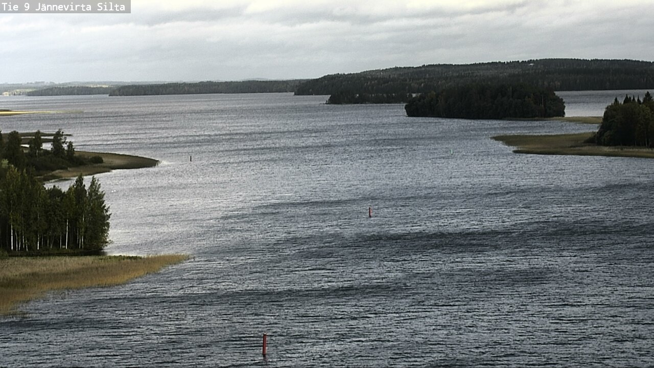 Weather Camera Image Väg 9 Kuopio, Jännevirran silta, Kuopio, Pohjois-Savo