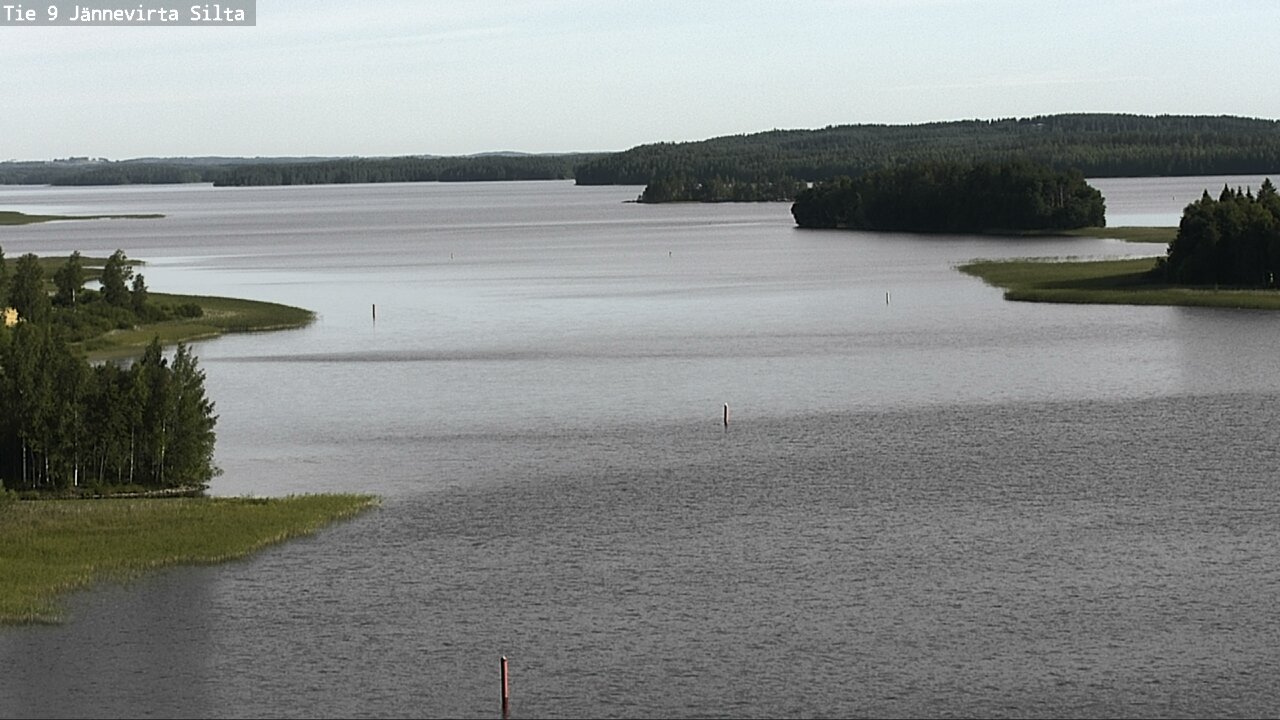 Weather Camera Image Väg 9 Kuopio, Jännevirran silta, Kuopio, Pohjois-Savo