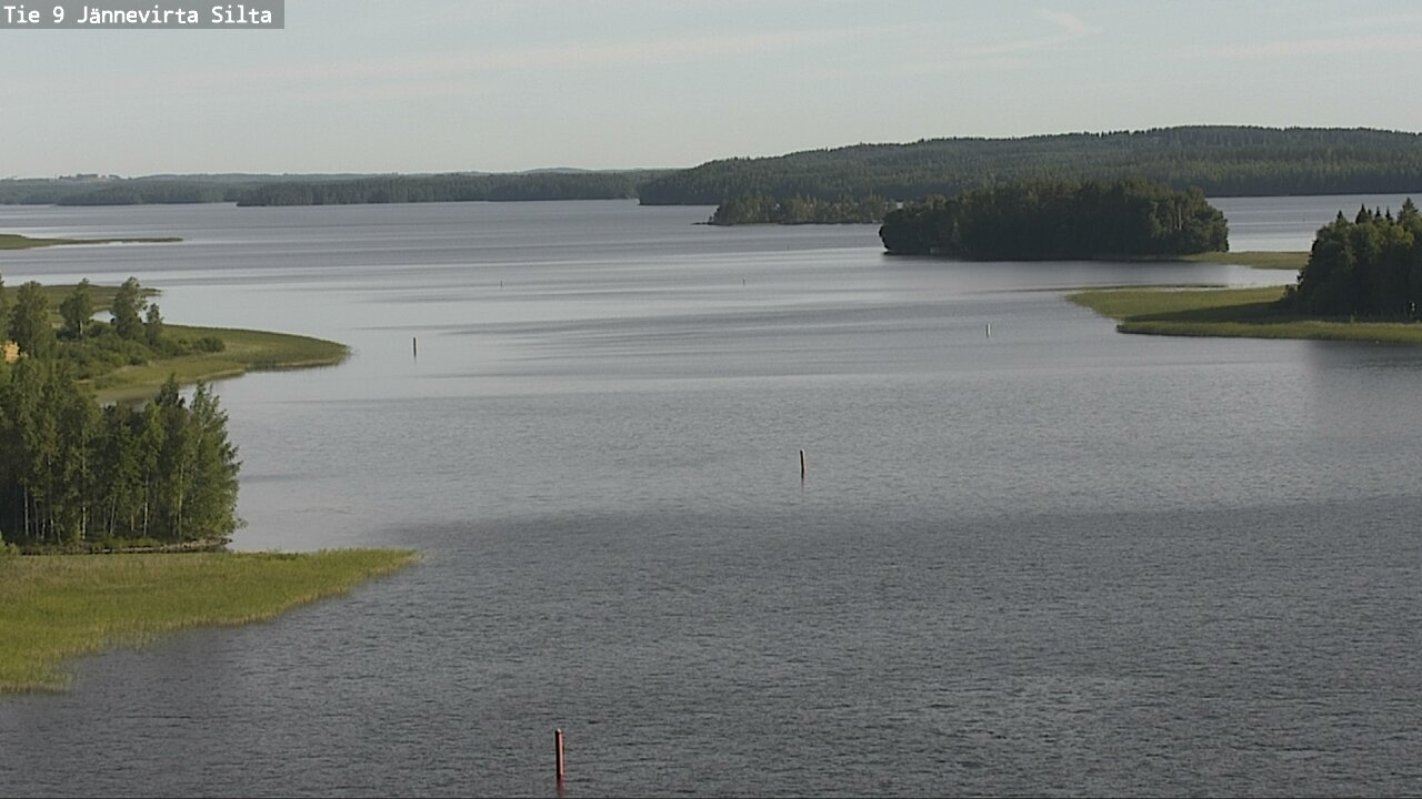 Weather Camera Image Väg 9 Kuopio, Jännevirran silta, Kuopio, Pohjois-Savo