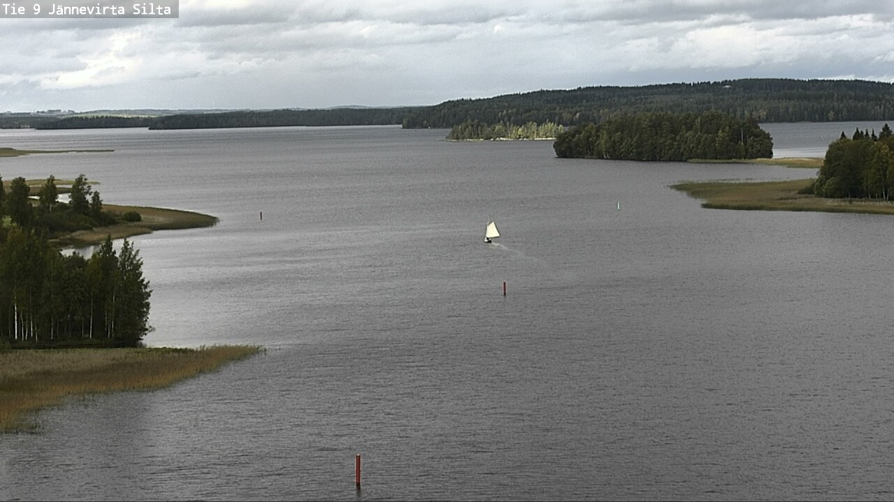 Weather Camera Image Väg 9 Kuopio, Jännevirran silta, Kuopio, Pohjois-Savo