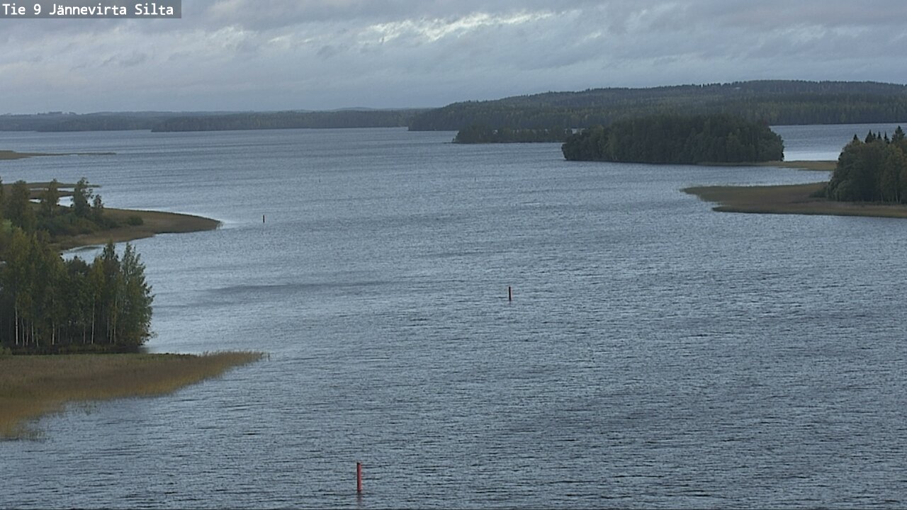 Weather Camera Image Väg 9 Kuopio, Jännevirran silta, Kuopio, Pohjois-Savo