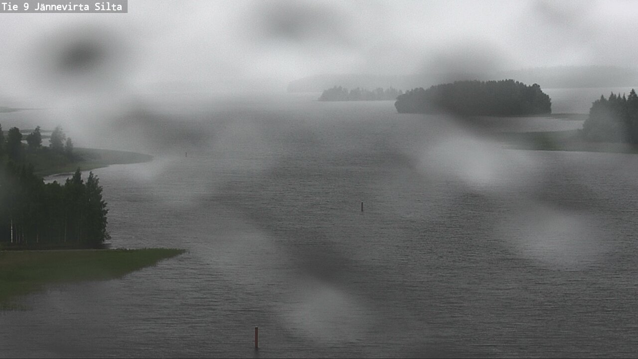 Weather Camera Image Väg 9 Kuopio, Jännevirran silta, Kuopio, Pohjois-Savo