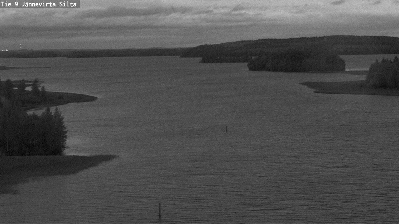 Weather Camera Image Väg 9 Kuopio, Jännevirran silta, Kuopio, Pohjois-Savo
